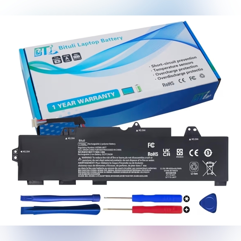 New TT03XL TT03 Battery for HP EliteBook 850 G5 850 G6 ZBook 15U G5 G5-4215U G6
